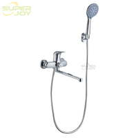 Robinet de douche monocommande avec bec extensible rotatif, installation rapide, pour l'Amérique du Sud - Meilleure vente
