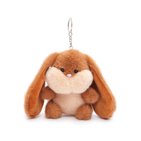 Boneka Hewan Lucu Grosir Promosi, Gantungan Kunci Ransel Kelinci Plush Kawaii, Gantungan Kunci Kelinci Plushie Imut