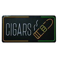 Enseigne néon LED personnalisée imprimée en 3D UV, en acier inoxydable, étanche IP65, multicolore, lettres lumineuses pour publicité extérieure