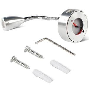 TYTXRV <span class=keywords><strong>Accesorios</strong></span> de Alta Calidad para Autocaravanas, Luces de Lectura Interiores de 3W con Cuidado para los Ojos, <span class=keywords><strong>12v</strong></span> - Product Image 4