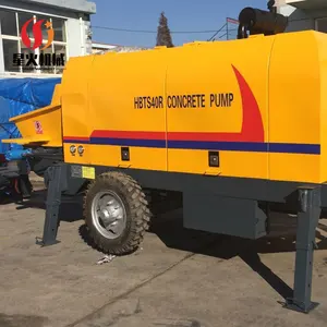 Diesel 60m3/h Output Trailer Concrete Pump/small Portable Pumpcrete For Sale Auto Concrete Pump