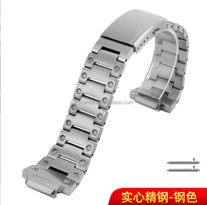 GH Adapté à la <span class=keywords><strong>GA</strong></span>-<span class=keywords><strong>2100</strong></span> Cassiou 2110 Bracelet de montre Bracelet en acier Chaîne de montre en métal Farmhouse <span class=keywords><strong>Oak</strong></span> Accessoires modifiés Bracelet de montre - Product Image 3