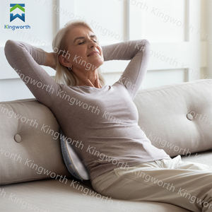 Kingworth inalámbrico cintura portátil Shiatsu vibrador espalda cuello masaje almohada con calor - Product Image 3