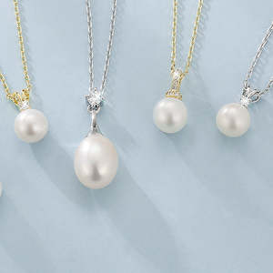 Collar con Colgante de Perla de Plata de Ley 925 de Alta Calidad, Moderno y Elegante, Cadena de Oro Vermeil de 14K, Perla Natural de Agua Dulce - Product Image 6