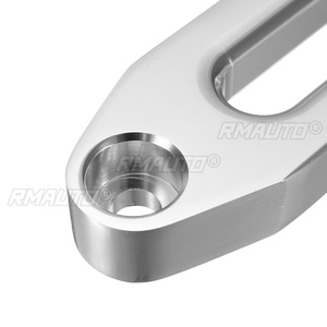 เชือกกว้านสังเคราะห์ 4000LBS สำหรับ SUV ATV UTV อะลูมิเนียม ฮาวส์ แฟร์ลีด อะไหล่รถยนต์ - Product Image 5