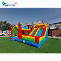 Glissière d'eau gonflable commerciale pour piscine, pour enfant, grand saut de maison bon marché, château gonflable