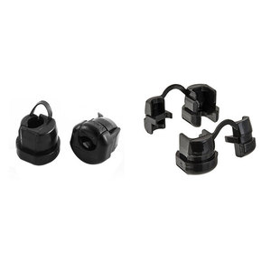 6.2mm Cable Grommet Black <b>Clamp</b> For Wire Management - Product Image 1