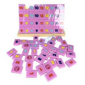 Custom Pink White Blue Purple Rumi Tiles Lucite Cube Hecho a mano Acrílico Lucite Rummi-kub <span class=keywords><strong>Juego</strong></span> Set para Niños Adultos Juegos Divertidos - Product Image 6