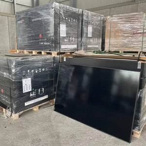 <span class=keywords><strong>Aiko</strong></span> แผงโซลาร์เซลล์แบบครึ่งเซลล์สองด้าน465W 460W 455W bipv 2S + N-Type สีดำล้วนสำหรับโปรเจกต์หลังคา - Product Image 3