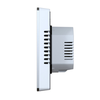 Termostato Inteligente WiFi Tuya para Calefacción por Suelo Radiante, Programable 7 Días, Montaje Empotrado, Pantalla Táctil, Control de Temperatura Ambiente para HVAC