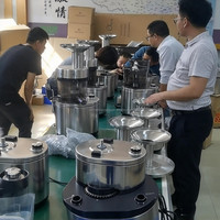 Presse-agrumes à froid commercial LingJing en acier inoxydable robuste pour fruits et oranges, idéal pour la restauration, les hôtels et les bars à jus
