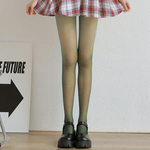 Pantyhose Seksi Kaus Kaki Panjang Nilon Wanita Stoking Gradien Warna-warni Modis - Product Image 5