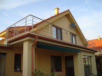 YL METAL Garde-corps de balcon en acier inoxydable au design moderne, balustrade extérieure pour escalier et terrasse