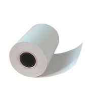 Rouleau de papier thermique de qualité supérieure 57x40mm, papier de caisse enregistreuse économique pour cartes de crédit