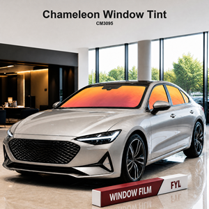 <span class=keywords><strong>Film</strong></span> teinté pour vitres de voiture UVR99% VLT 31% Soin de la peau Haute qualité Effet caméléon pour vitres latérales et arrière <span class=keywords><strong>Film</strong></span> teinté <span class=keywords><strong>arc</strong></span>-<span class=keywords><strong>en</strong></span>-<span class=keywords><strong>ciel</strong></span> caméléon - Product Image 1
