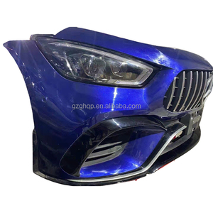 Kit de carrosserie de calandre de pare-chocs de haute qualité d'origine pour Mercedes Benz GT63 290 <span class=keywords><strong>AMG</strong></span> Ensemble de pare-chocs avant <span class=keywords><strong>bleu</strong></span> de voiture d'origine - Product Image 3