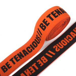 Manufacturer Custom Logo <b>Elastic</b> Underwear Strap Jacquard Web Letter <b>Elastic</b> Waist Band - Product Image 1