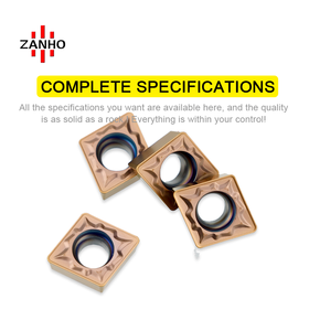 Zanho tiên tiến lớp phủ PVD Chất lượng cao chèn cacbua cho siêu hợp kim cnmg ccmt dcmt tcmt wnmg tnmg ccmt dcmt tcmt - Product Image 6