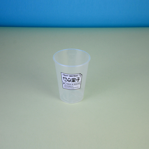 Gobelet jetable en plastique brillant effet arc-en-ciel, gobelet épais mat, gobelet injecté avec logo imprimable, gobelet moulé en place - Product Image 6