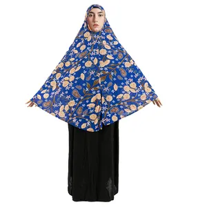 Indian long skirt print Pakistan rabbit ears hat robe clothing African women's worship clothing