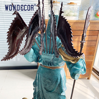Sculpture décorative en métal moderne et personnalisée pour l'aménagement paysager extérieur du jardin