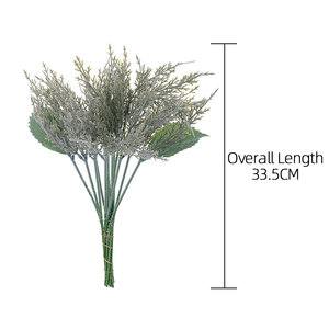 أوراق السرو الاصطناعية MW56667، فروع نباتات السرخس للزينة المنزلية وحفلات الزفاف - Product Image 4