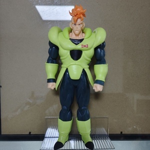 Figura de <span class=keywords><strong>Super</strong></span> Saiyan GK de <span class=keywords><strong>Dragon</strong></span> Bell Android 16 en Postura de Pie, Adorno de Escritorio, Modelo de Anime, Juguete para Venta al por Mayor - Product Image 3