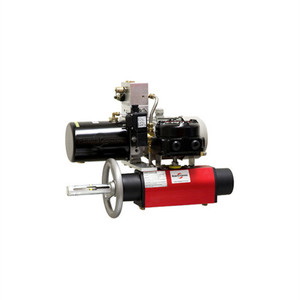 Actionneur pneumatique télécommandé RC-200 avec interrupteur de fin de course et commande manuelle pour usage industriel - Product Image 1