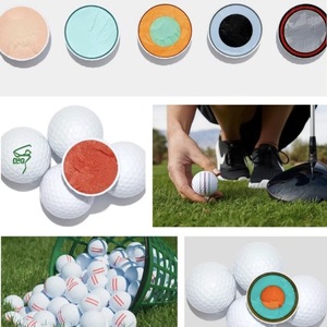 Kunden spezifische Golfbälle für Touren mit einzigartigem Logo Hochwertige 2 3 4-teilige Sets Weiches Urethan material Grübchen Textur Benutzer definierte Farben - Product Image 5
