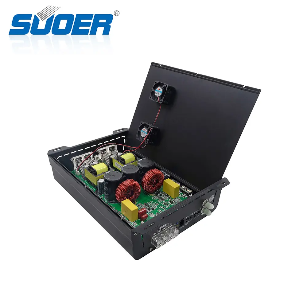 Grosir amplifier mobil Suoer CP-5000D-J selamat datang oem dan odm daya besar 10000 watts amplifier mobil
