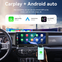 Unité multimédia de voiture à écran vertical de 15 pouces pour Jeep Wrangler 2018-2022, navigation GPS, Android Auto, commande au volant