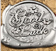 La cire en bois de paraffine de conception faite sur commande scelle le coffret de timbre de sceau de cire d'invitation