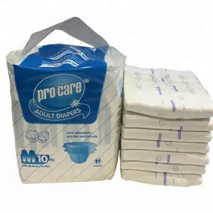 Pañales desechables de súper absorción para adultos