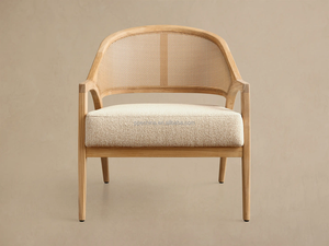 Fauteuil simple en teck résistant aux intempéries, style minimaliste, pour extérieur, hôtel, complexe hôtelier, vente en gros - Product Image 3