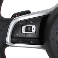 Volant en cuir directement de l'usine pour Volkswagen Golf 5 6 7 8 GTI R Line Polo Passat CC Jetta Tiguan GLI GTS GTD Scirocco
