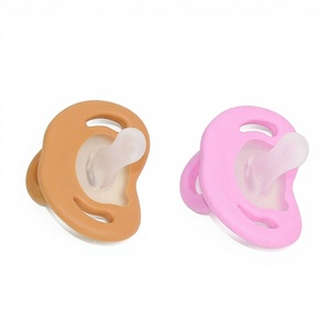 Nouvelle tétine transfrontalière pour bébé en silicone de qualité alimentaire, complément alimentaire portable, C-MAD-022, débit moyen - Product Image 1