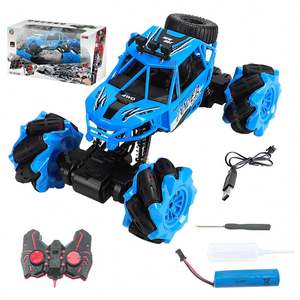 Coches de Derrape RC 4x4 Crawlers 1:10 con Sensor Manual, Doble Modo, Rotación Libre, Juguetes Eléctricos a Control Remoto para Niños - Product Image 5