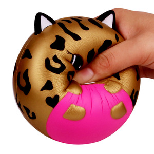 Eva Tiger Head Stress Relief Toy For Babies Unisex Soft <b>Squishy</b> Plaything - Product Image 5