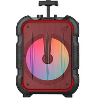 Altavoz Bluetooth inalámbrico portátil, profesional, con luz LED, barato