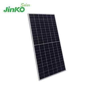 Jinko güneş panelleri 420W-440W kaplan Neo serisi n-tipi 54 yarım hücre tüm siyah Monofacial Jinko fotovoltaik paneller//