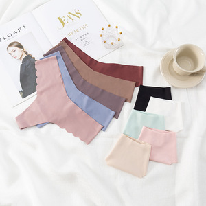 <span class=keywords><strong>Perizoma</strong></span> ultra-sottile da donna in pizzo sexy, <span class=keywords><strong>senza</strong></span> cuciture, in seta ghiaccio, invisibile, erotico - Product Image 1