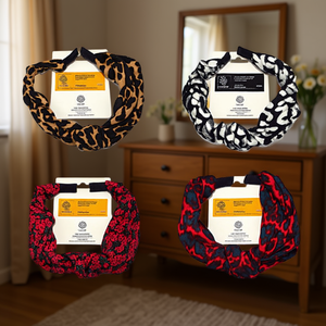 Fascia per Capelli Annodata in Raso Crepe Angelina, 4 Colori, Accessorio Moda per Donne, Stile Casual - Product Image 2