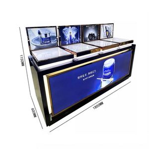 New Design Cosmetic Display Floor Stand Cosmetic Shelf Display <b>Racks</b> High Quality Display Stand for Cosmetics - Product Image 6