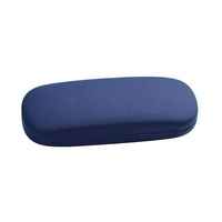 Étui à lunettes en cuir PU et métal, coque rigide, forme ovale ou rectangulaire, boîte de rangement pour lunettes, logo personnalisé, étui à lunettes de soleil multicolores