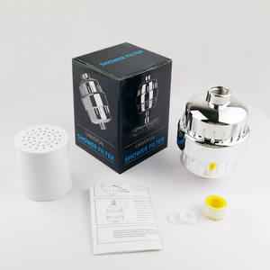 ビタミンC配合シャワーフィルター  石灰質、フッ素、塩素を除去するフィルターシャワー スパ 硬水用シャワーフィルター浄水器 - Product Image 2