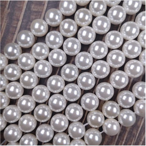 Cuentas de Concha Natural Blanca al por Mayor, Material de Cuentas Sueltas Hechas a Mano con Orificio Recto, Perlas para Proyectos Creativos - Product Image 6