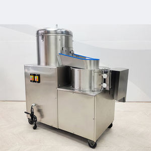 Máquina para Lavar, Pelar y Cortar Papas, Yuca y Batata, Máquina para Hacer Papas Fritas, Máquina para Lavar y Rebanar Papas en Venta - Product Image 5