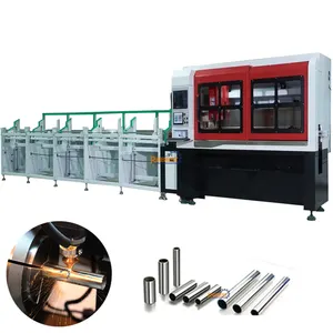 Laser Cutting Machine To Cut The Frame Square Profiles And Rectangular 3d Tube Laser Machine For Sale