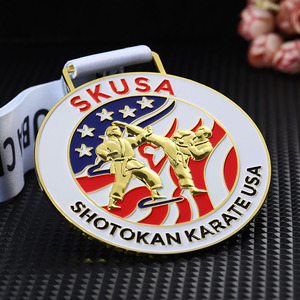 Medalla <span class=keywords><strong>de</strong></span> EE. UU. Diseño personalizado Relieve 2d 3D Logo Medallas <span class=keywords><strong>de</strong></span> oro Karate Esmalte <span class=keywords><strong>de</strong></span> doble cara Medalla <span class=keywords><strong>de</strong></span> aleación <span class=keywords><strong>de</strong></span> zinc para la <span class=keywords><strong>Academia</strong></span> - Product Image 4