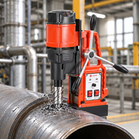 Perceuse magnétique robuste J1C-23, moteur 1200W, trou max. 23mm, machine de perçage magnétique MT2 pour atelier et travaux sur acier